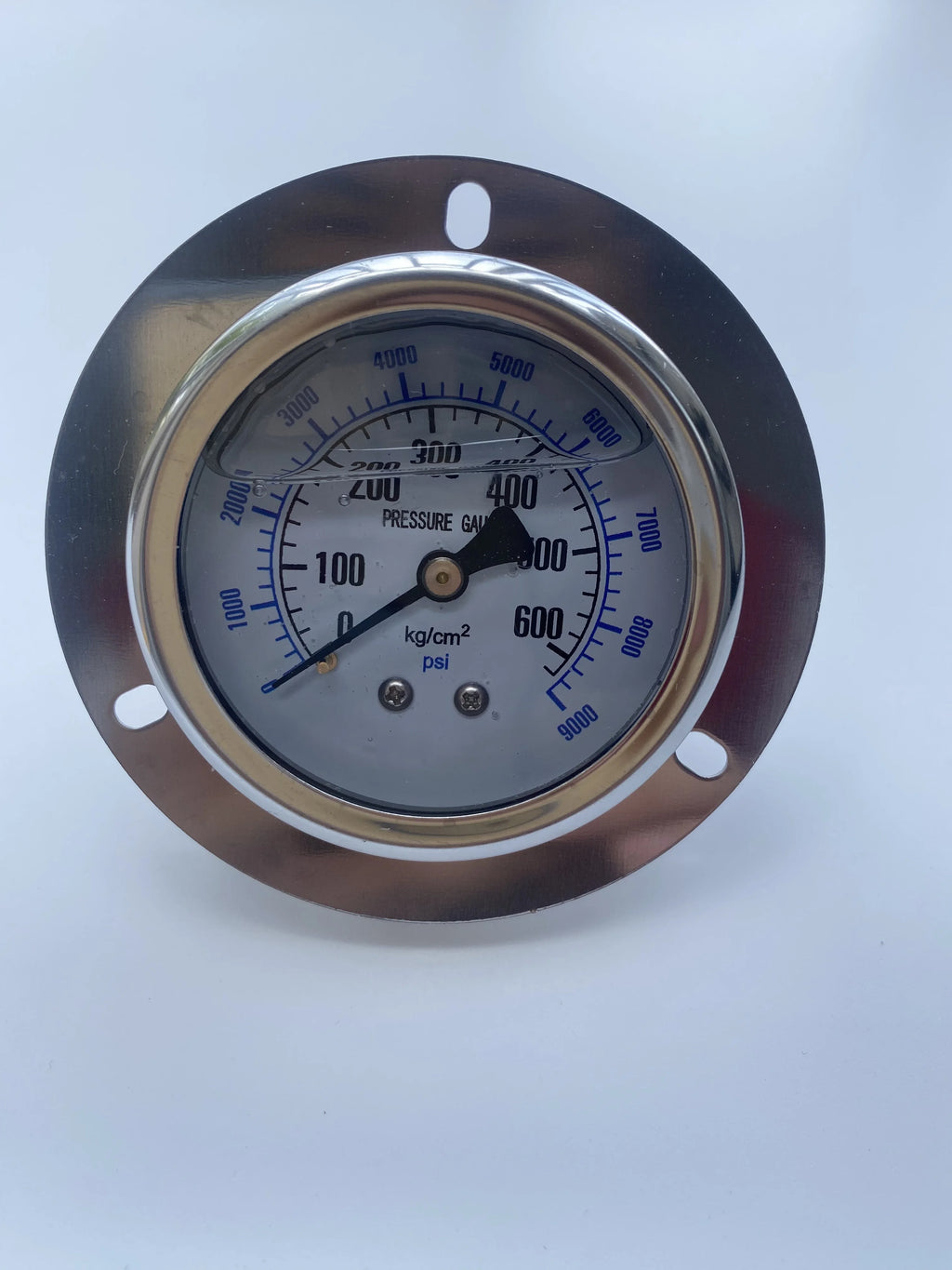 2026 NEW YN60ZT Front Flange 2.5" 60mm Brass Movements Pressure Gauge  Back Mount Manometer ,Shock - Proof Oil - Filled