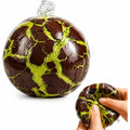 Squeeze Stress Ball Cracked Wax Chocolate Shaped Soft Squishy Fidget Toy Desk Toy For Stress Relief Office Study Break Adults