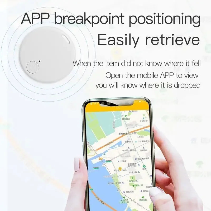 Mini GPS Tracker Device Anti-Lost Mobile Phone Smart Search Pet Kids Bag Key Smart Bluetooth Finder Locator Anti-lost Equipment