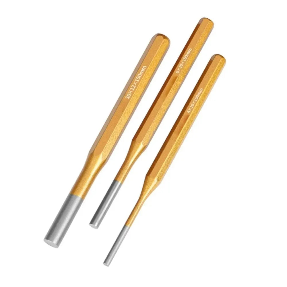 1pcs 2/3/4/5/6/8/10mm Brass Punch Remover Heavy Duty Chisel Roll Pin PunchTool 150mm For Machinery Maintenance Cone Punch