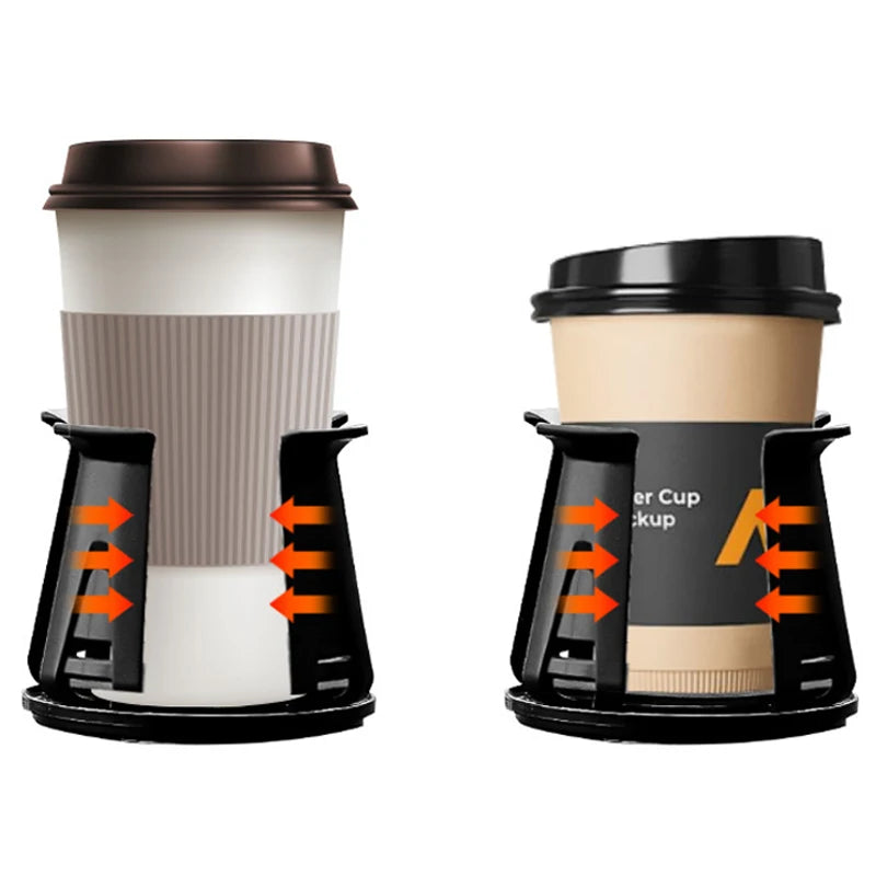 Adhesive Car Beverage Holder Cup Storage Rack 1/2Pcs Multifunction Drink Bottle Holder Auto Accessories