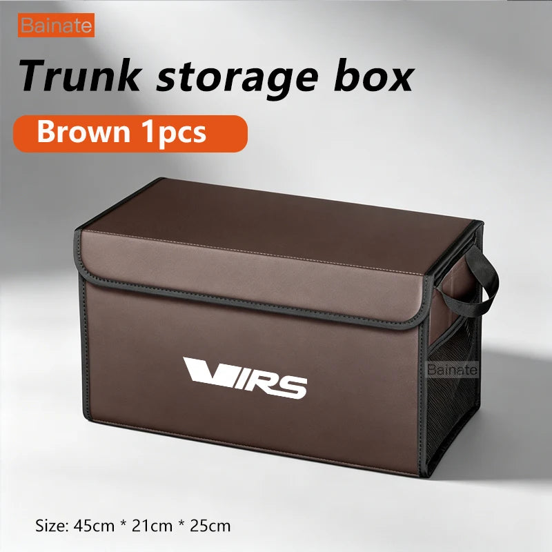 Car Trunk Foldable Storage Box, For Skoda VRS Kodiaq Superb Octavia Karoq, Multi-Functional Folding Interior Storage Accessories