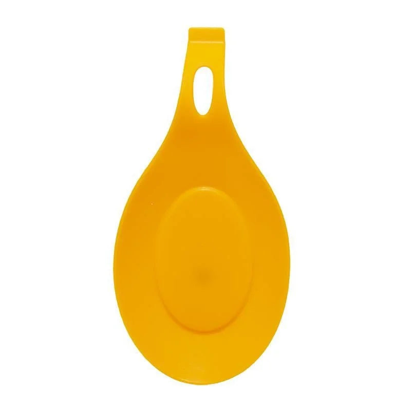 Silicone Spoon Holder Rest Pad Kitchen Utensils Spatula Eggbeater Heat Resistant Placemat Tray Insulation Mats Kitchen Tools