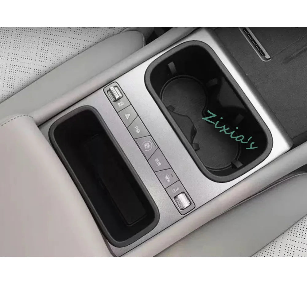 For BYD Atto 3 Evo Yuan Plus 2026 2027 Car Silicone Wireless Charging Pad Cup Cover Storage box Protective Interior Accessories