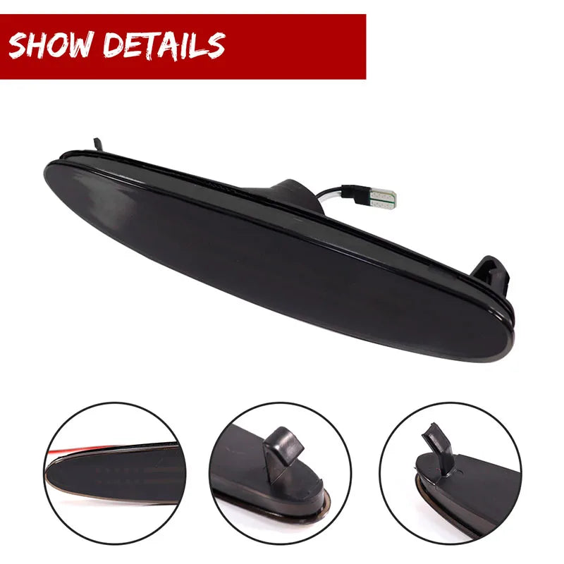 Front Bumper Side Marker Indicator Lights LED Turn Signal Lights Parking Lights For Mazda 6 Mazdaspeed6 GG GY GG1 GY1 2003-2008