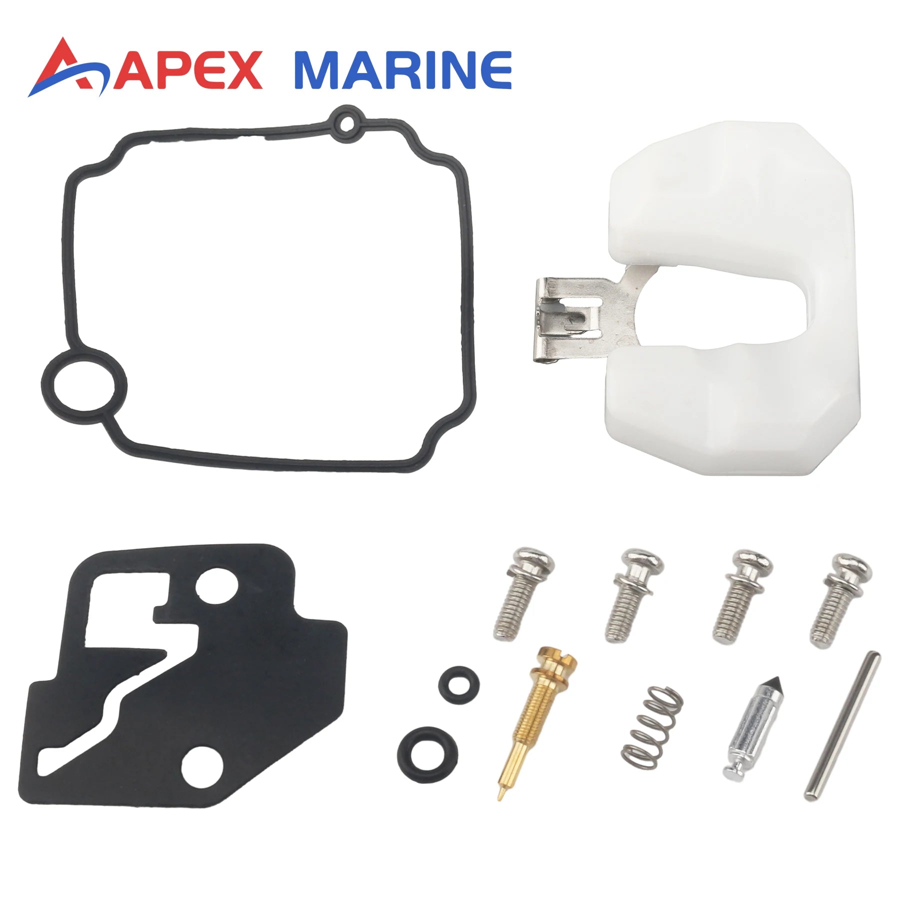 3V1-87122-0 Carburetor Repair Kit Fits for Tohatsu Nissan 4-Stroke Outboard Engine MFS NSF 8 9.8 HP Replaces 3V187122M