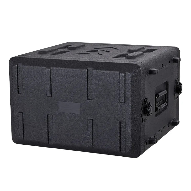 2U Wireless Microphone Box PE Plastic Receiver Box 3U Digital Power Amplifier Sequencer Boxes Portable Safety Protection Boxes
