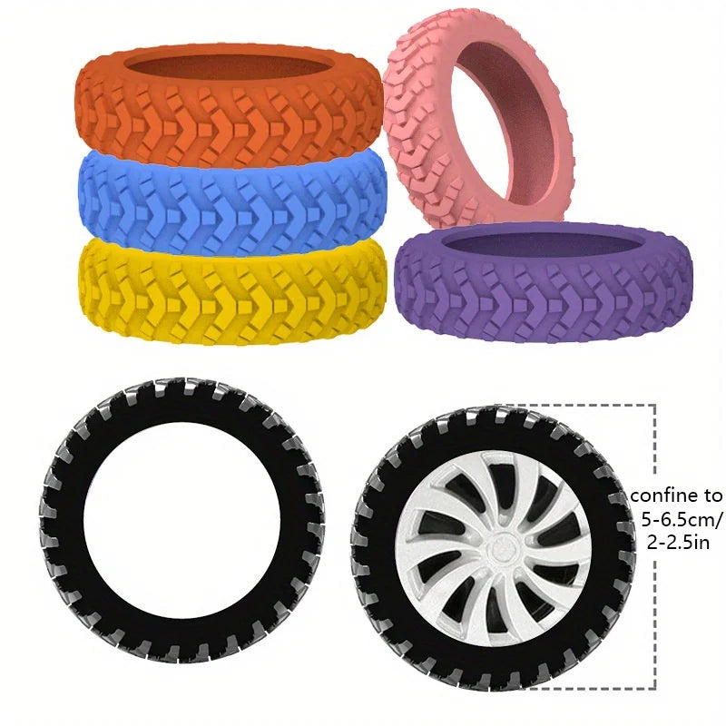 8pcs Luggage Wheel Protection Cover, Silicone Wheel Cover, Luggage Wheel Cover Cover, Noise Proof Foot Cover, Luggage Racks
