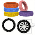 8pcs Luggage Wheel Protection Cover, Silicone Wheel Cover, Luggage Wheel Cover Cover, Noise Proof Foot Cover, Luggage Racks