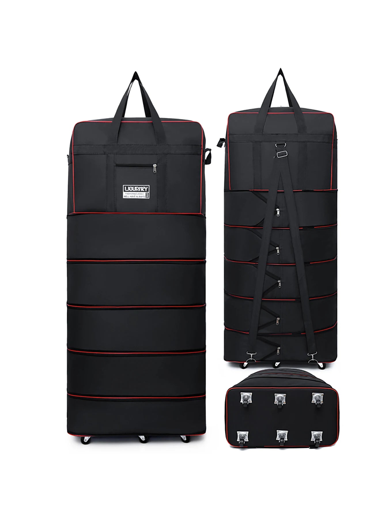 Large Capacity Gym & Travel Duffel Bag for Men,Family Foldable Travel Bag,Foldable Duffel Bag for Weekend Trips,Gift-Ready Bag