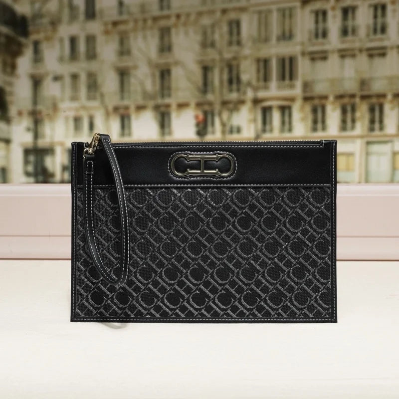 CHCH Minimalist Style Women's Clutch with Letter Design  Casual and Versatile Trendy Bag for Women  bolsos mujer