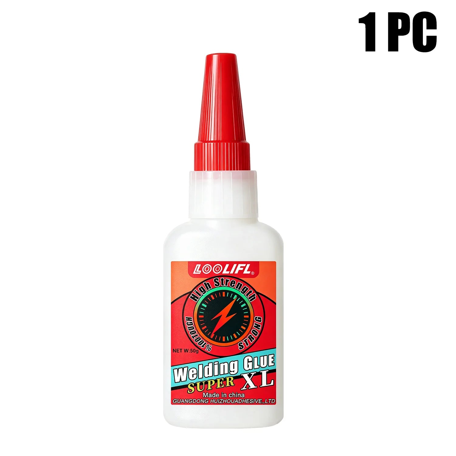 LOOLIFL 50g Oily Welding Super Glue Flexible Waterproof DIY Handcraft Adhesive for Leather Plastic Shoe Model Handmade Repair