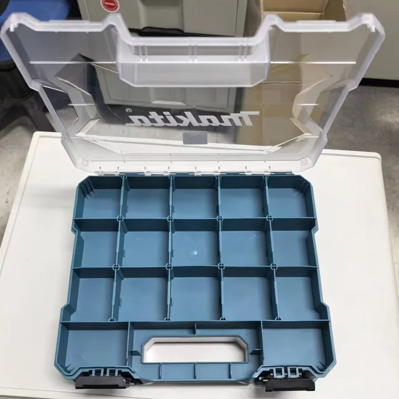 Makita E-26870 Double Sided Organiser Case 320MM PVC Plastic Sturdy Durable Convenient Storing ToolBox