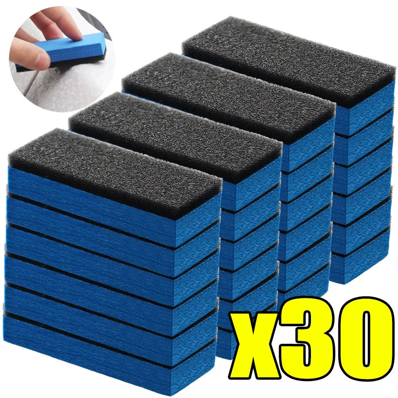 Sponges Brushes Car Polishing Coating Sponge Brush Glass Nano Applicator Pads Polish Wax Ceramic Coating Cleaning Accessories