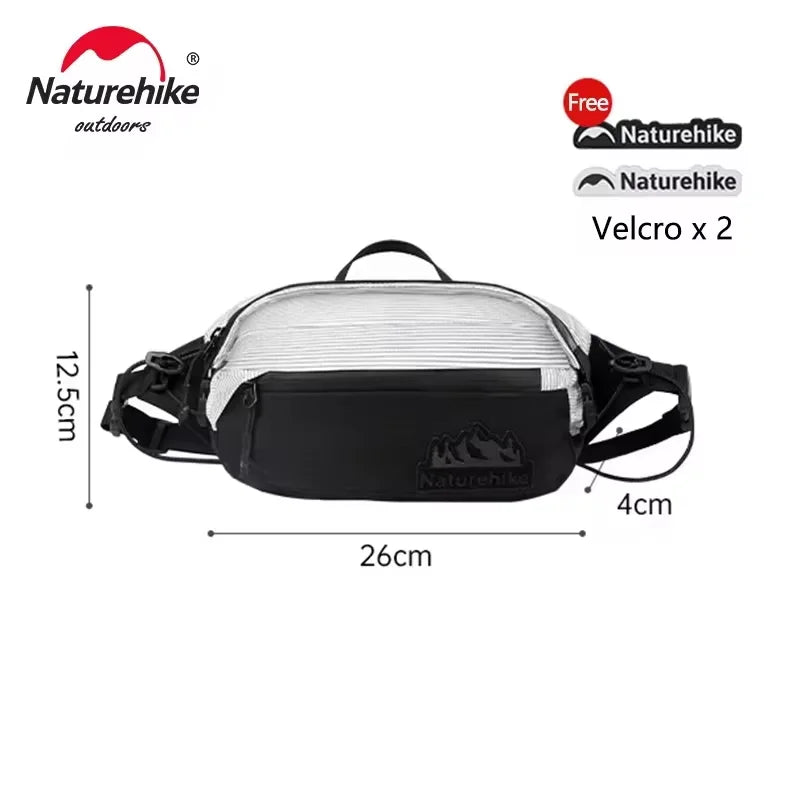 Naturehike Hydrogen Series 5L Crossbody Chest Bag Outdoor Casual Shoulder Satchel Portable Waterproof Waist Bag Cycling Running