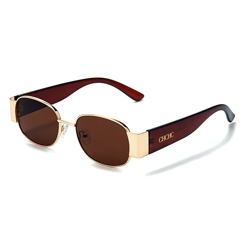 CH Sunglasses Women Brand Sunshade High Quality Color Lenses Design Thick Edge Personality Eyewear
