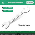 LAOA Mini Double Ended Spanner Open-End Wrench Rool Wrench Can Be Carried with You 5mm-11mm