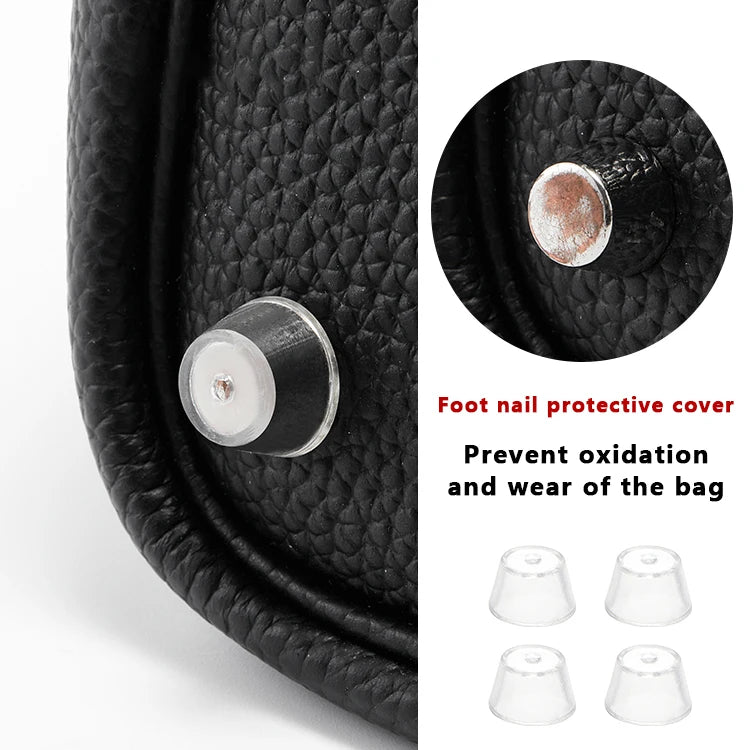 Bottom nail protective cover for Birkin Kelly transparent foot nail anti-wear cover bag accessories