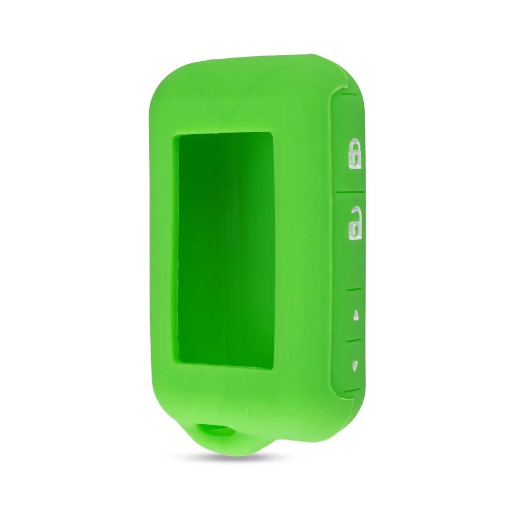 KEYYOU Silicone Key Case For 2 Way Car Alarm System For Starline E60 E61 E62 E90 E91 Remote Control Key Fob