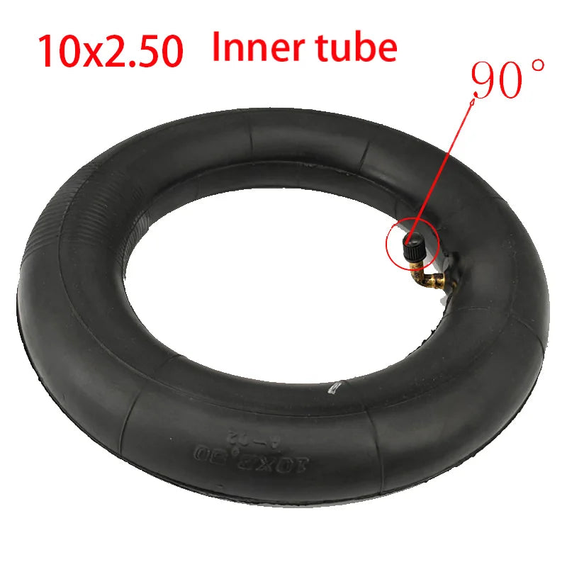 10 Inch Electric Skateboard Tire 10x2.5 for Electric Scooter Skate Board 10x2.50 Inflatable Wheel Tyre Outer Tire Inner Tube