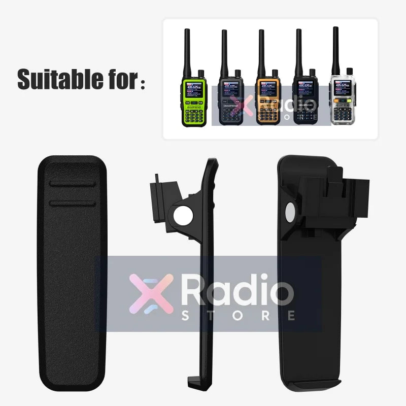 Original Baofeng 5R Mini Walkie Talkie Belt Clip Battery Waist Clip Retention Cip Compatible With UV-5R MINI Battery Replacement