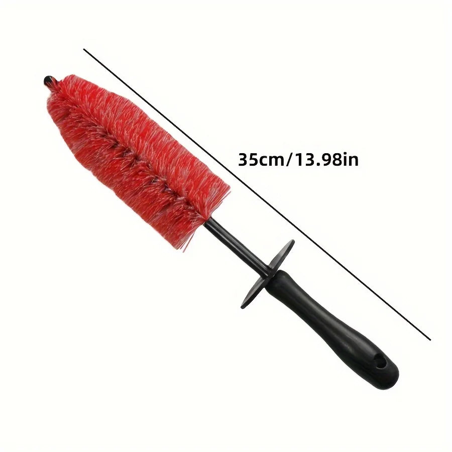 Car Wheel Wash Brush Multifunction Car Wheel Rim Tire Cleaning Brush Soft Non Scratch Auto Care Detailing Washing Tools