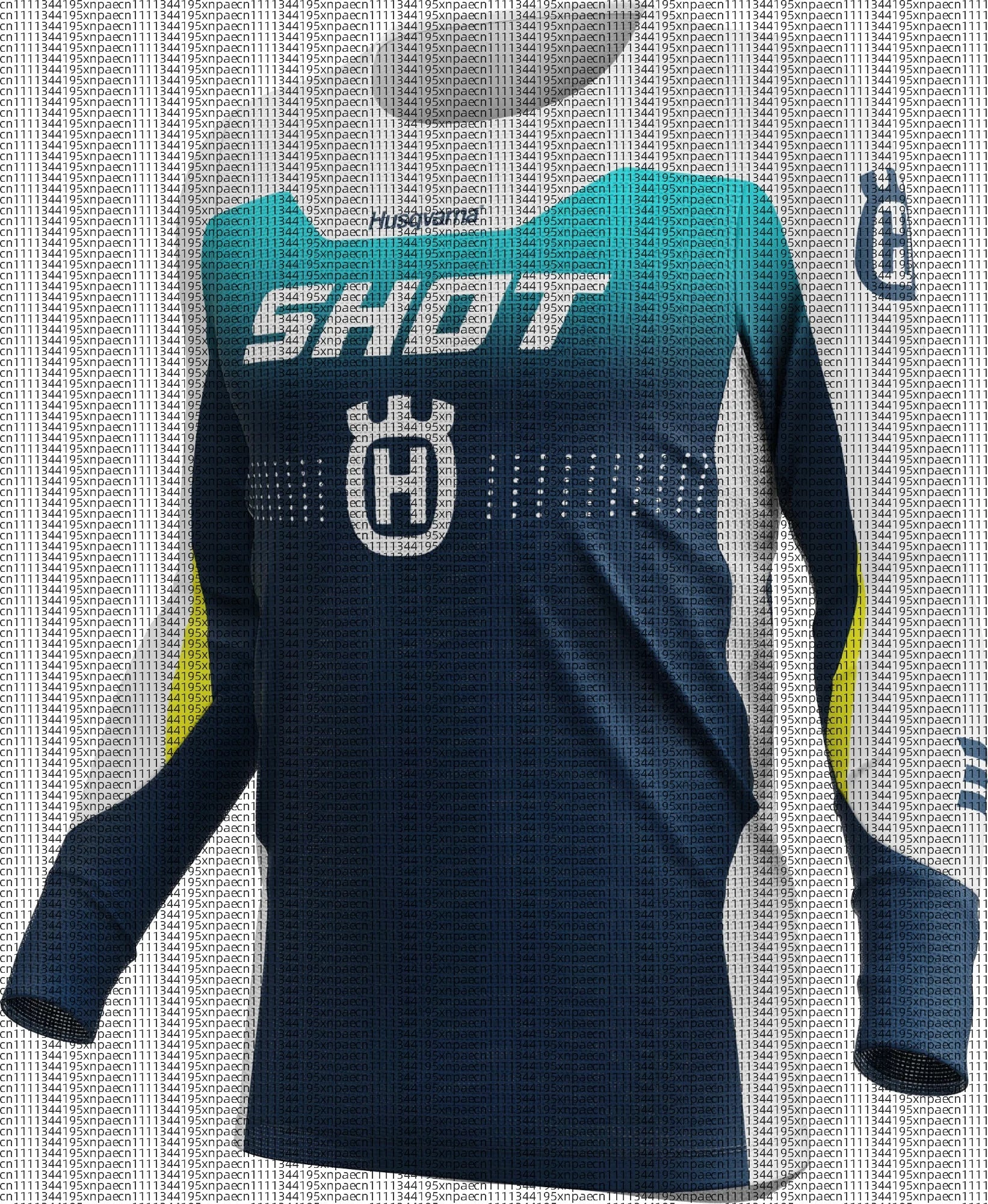 Summer New Off-road Cycling Jersey Men Off-road Sports Breathable Quick Drying Long Sleeved T-shirt Rapid Descent Training Suit
