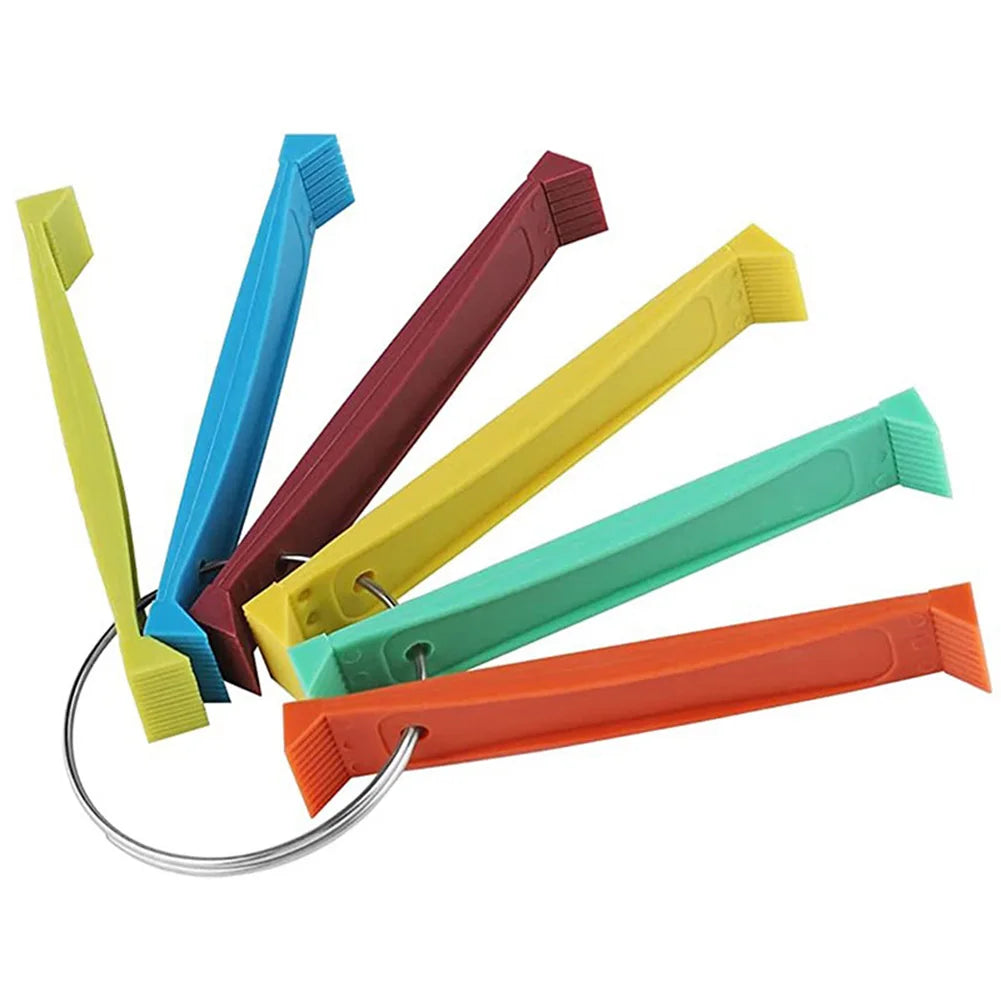 Air Conditioner Fin Comb FCR6 Tool Kit AC Evaporator Condenser Radiator Straightener Repair & Clean Brush