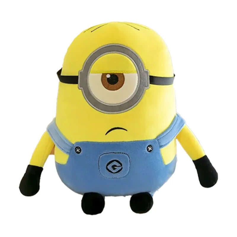 2026 Minions Movie Periphery Yellow Plush Bob Plush Stuart Stuffed Toys In Jeans Soft Dolls Pillow Decoration Birthday Gift