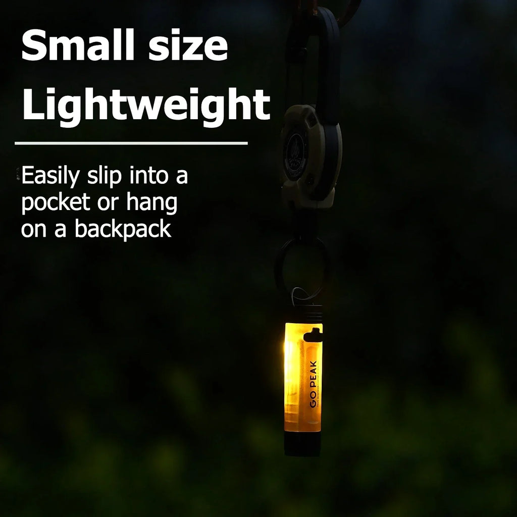 GOPEAK 5050 Small Light Outdoor Key Clip Cap Ambient Led Long Endurance Disaster Relief Emergency Pocket Mini Flashlight