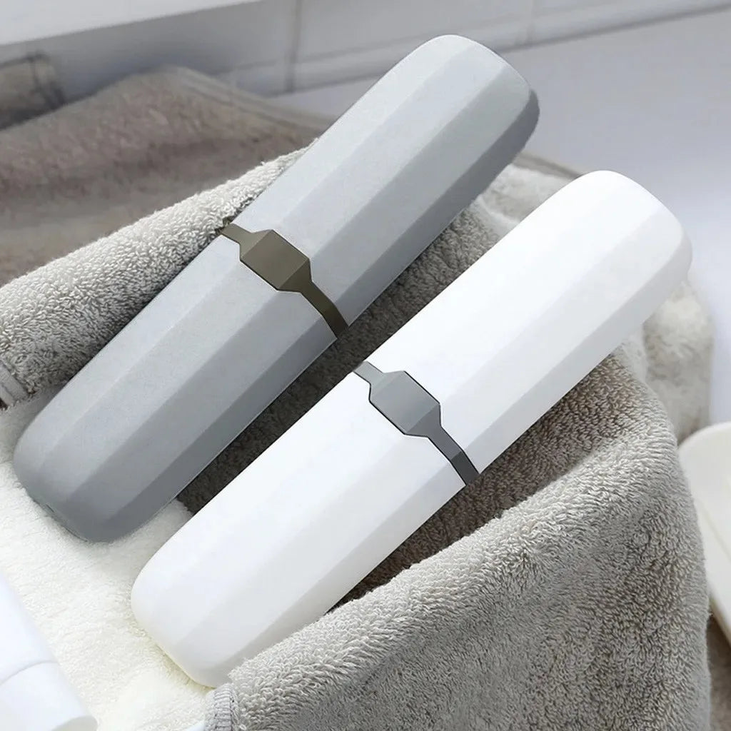 Portable Toothbrush Protect Holder Plastic Travel Camping Toothbrush Storage Box Cover Tooth Brushes Tube Cover Case Accessory