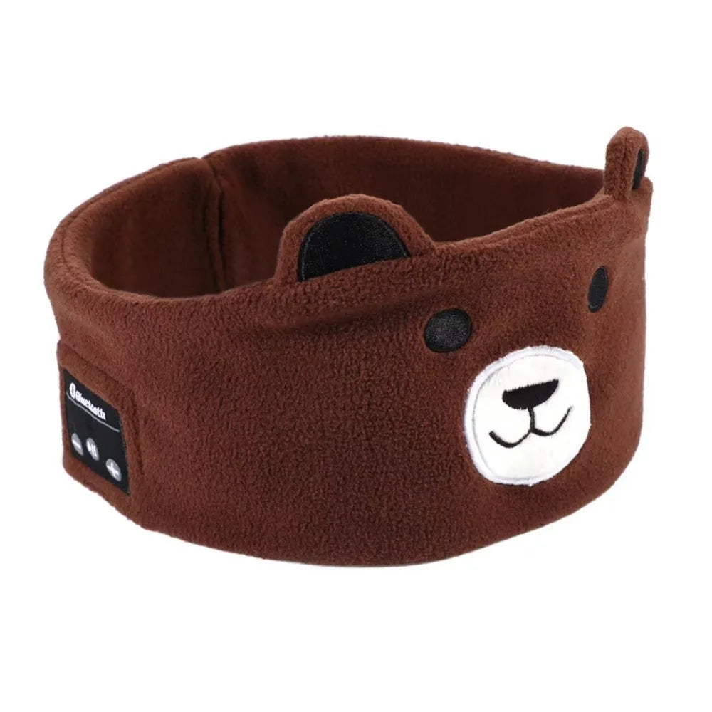 Soft Bluetooth Headphones Eye Mask Thin Speakers Elastic Eye Mask Children's Sleep Earphones Comfortable Wear Volume Limited