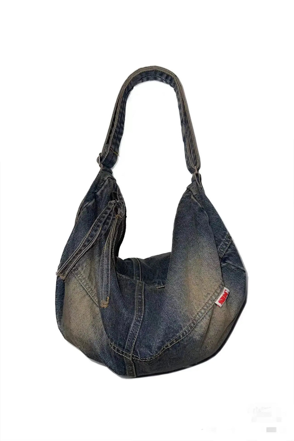 Washed Denim Shoulder Bag Women Handbags Large Capacity Shopping Bag Big female Crossbody Bags Soft Jeans Casual Totes Underarm
