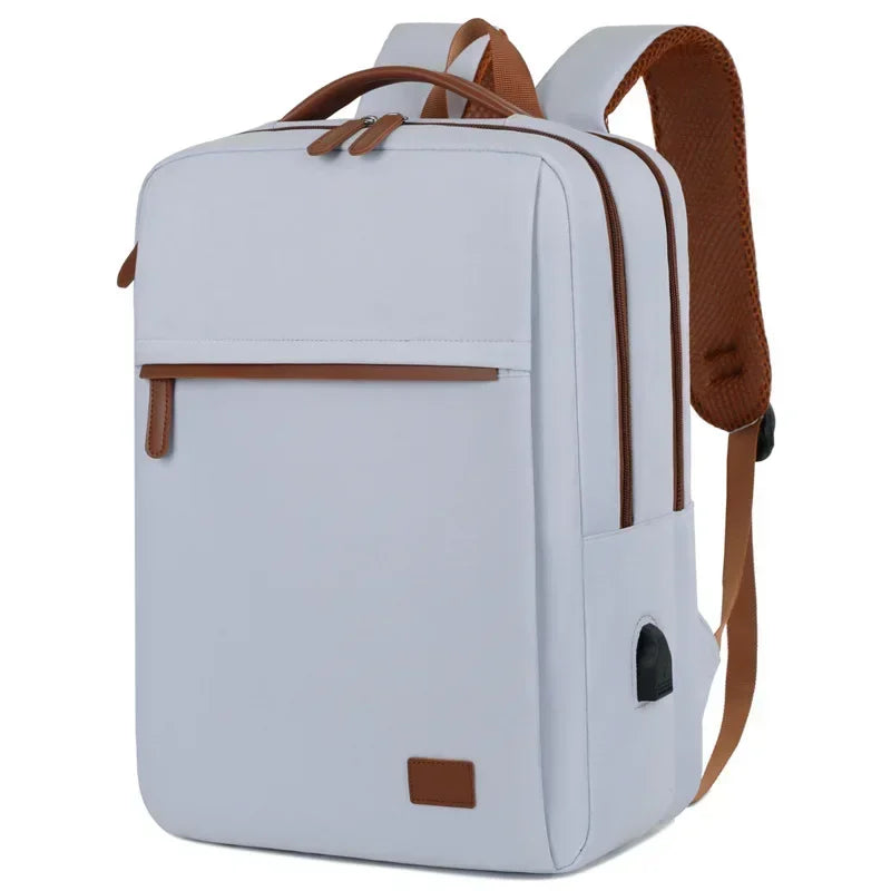 Fashion 15.6-Inch Laptop Business Backpack Classic Men Backpack Women Large Capacity Travel Laptop Backpacks Student School Bag