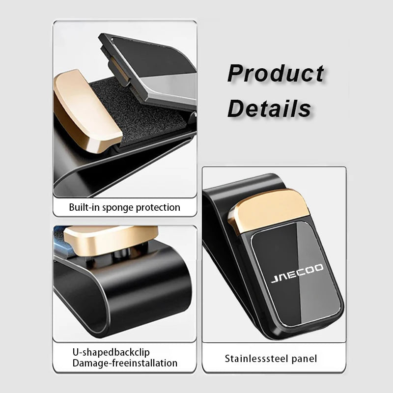 For JAECOO Car Sunglasses Clip Card Ticket Holder Stand Fastener Eyeglasses Accessories J7 PHEV J8 Omoda C9 2WD