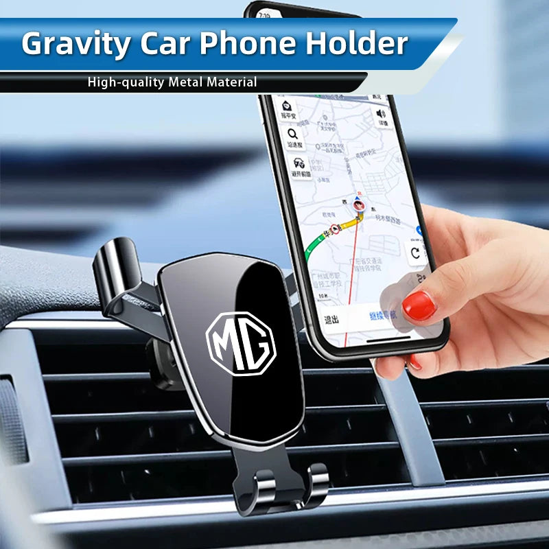 Car Accessories Gravity Phone Holder GPS Mount Mobile Support Bracket For Morris Garages MG 6 3 5 7 TF ZR ZS HS GS GT 350 550