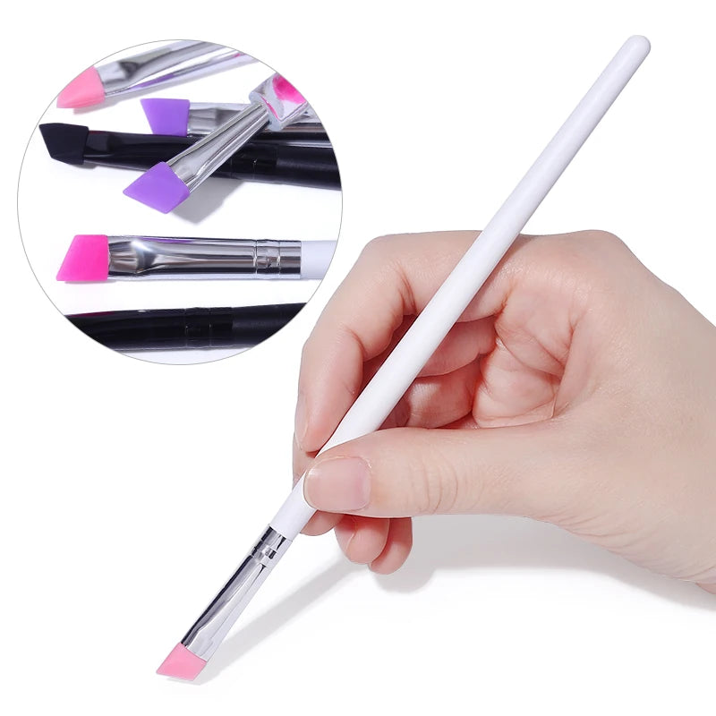 Eyelash Perm Lifting Tools Silicone Clean Up Brush Lamination Eyelashes Separating Tool Lash Lift Eyelashes Extension Supplies