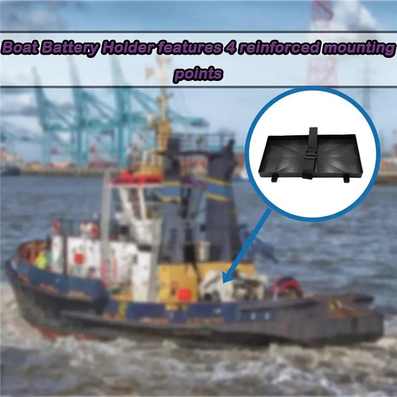 Group 24 Battery Tray Heavy Duty Battery Holder Automotive Marine Boat RV Batteries 24 Series Battery Strap