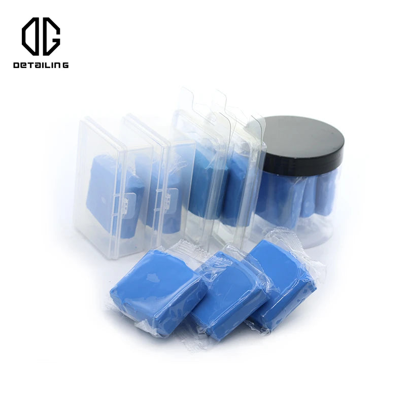 DETAILING 3pcs 100g Car Clay Cleaning Bar Washing Mud Set Magic Clay Bar Fine Medium King Grade Detailing Cleaner