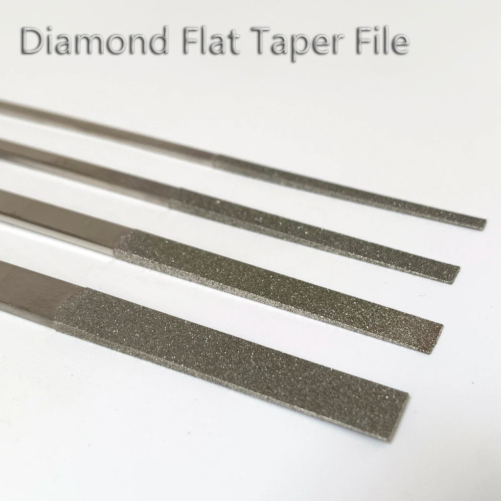 12pcs Best Ultra Thin Flat Oblique File CF400 Deburring Files Tool Set Wholesale Hand Tools Mold Removal Fire Pattern