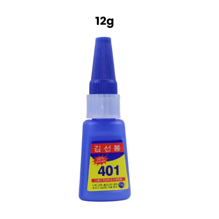 1pcs 12g/20g DYM  Strong Transparent 401 Glue Soft Shoes Manicure Repair Metal Plastic Accessories Multi-Functional Adhesive