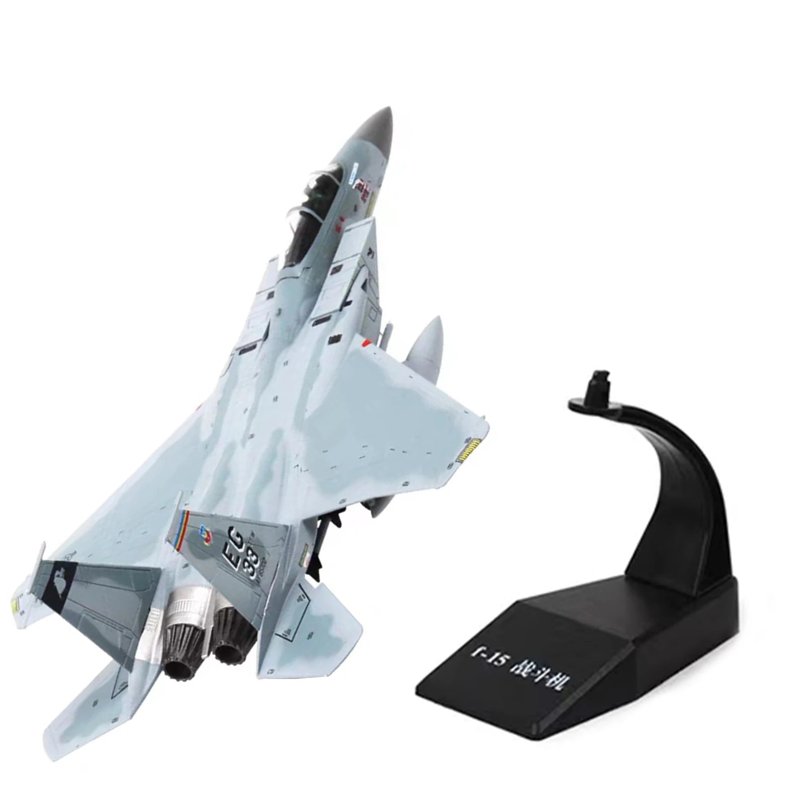 1Set 1:100 Scale F-15 Grumman Tomcat Fighter Attack US Navy Metal Alloy Military Airplane Model Collection Souvenir Xmas Gifts