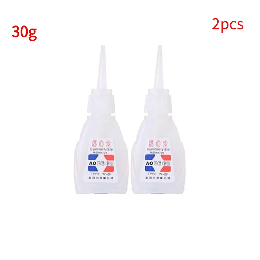 8g/30g Super Glue Instant Adhesive Strong Adhesion Best Repair 502 Fast Multipurpose Agent Strong shoe Glue 1/2/3/4/5/10pcs