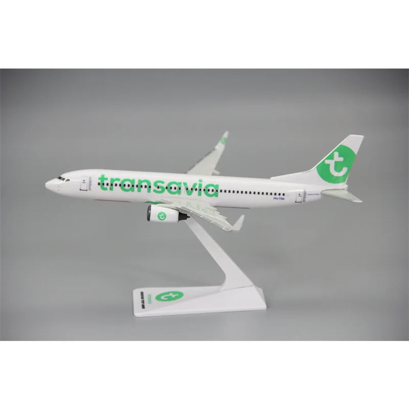 1:200 Scale Model Transavia A321Neo Air Airline Aircraft Assembly Plane Airplanes With Stand Collection Display Gifts