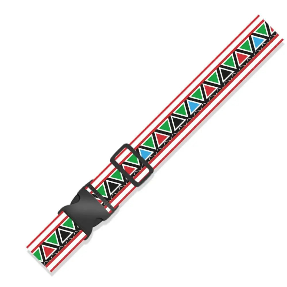 Multicolor Luggage Belts 5*180cm Ethnic Style Baggage Bunding Strap Travel Supplies Reinforce Suitcase Accessories Travel