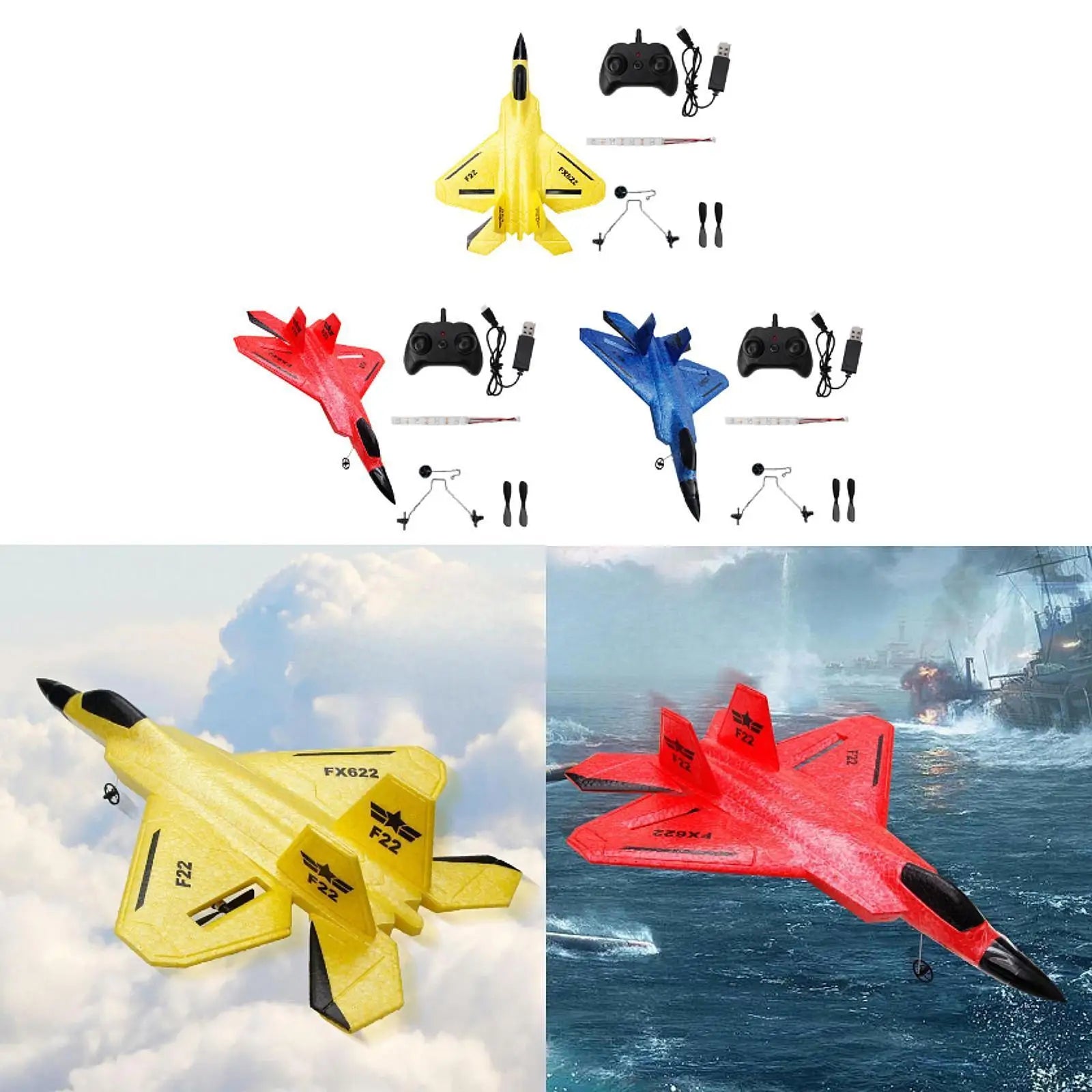 RC Airplane Birthday Gift Foam Hobby Glider RC Plane Remote Control Airplane for Boys Girls Beginner Kids Children Adults
