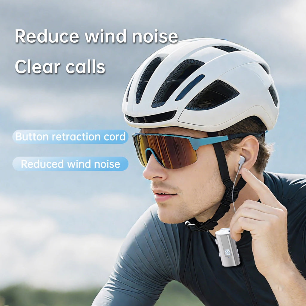 K92 50 Hours Mini Portable Wireless BT 6.0 Bluetooth Earphone In-Ear Headset Vibrating Alert Wear Clip Hands Free Earphones K55
