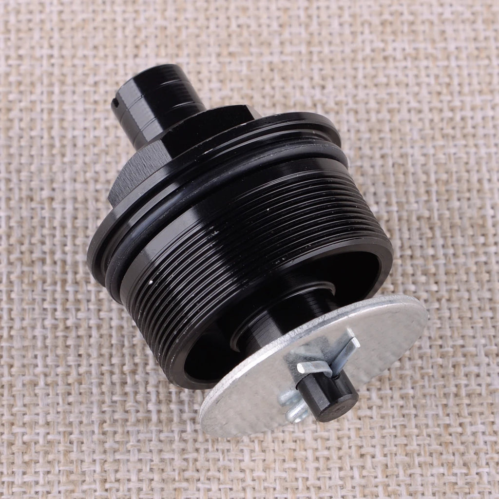Pair Front Fork Preload Adjustment Caps Fit for Suzuki DR650 1990-2021