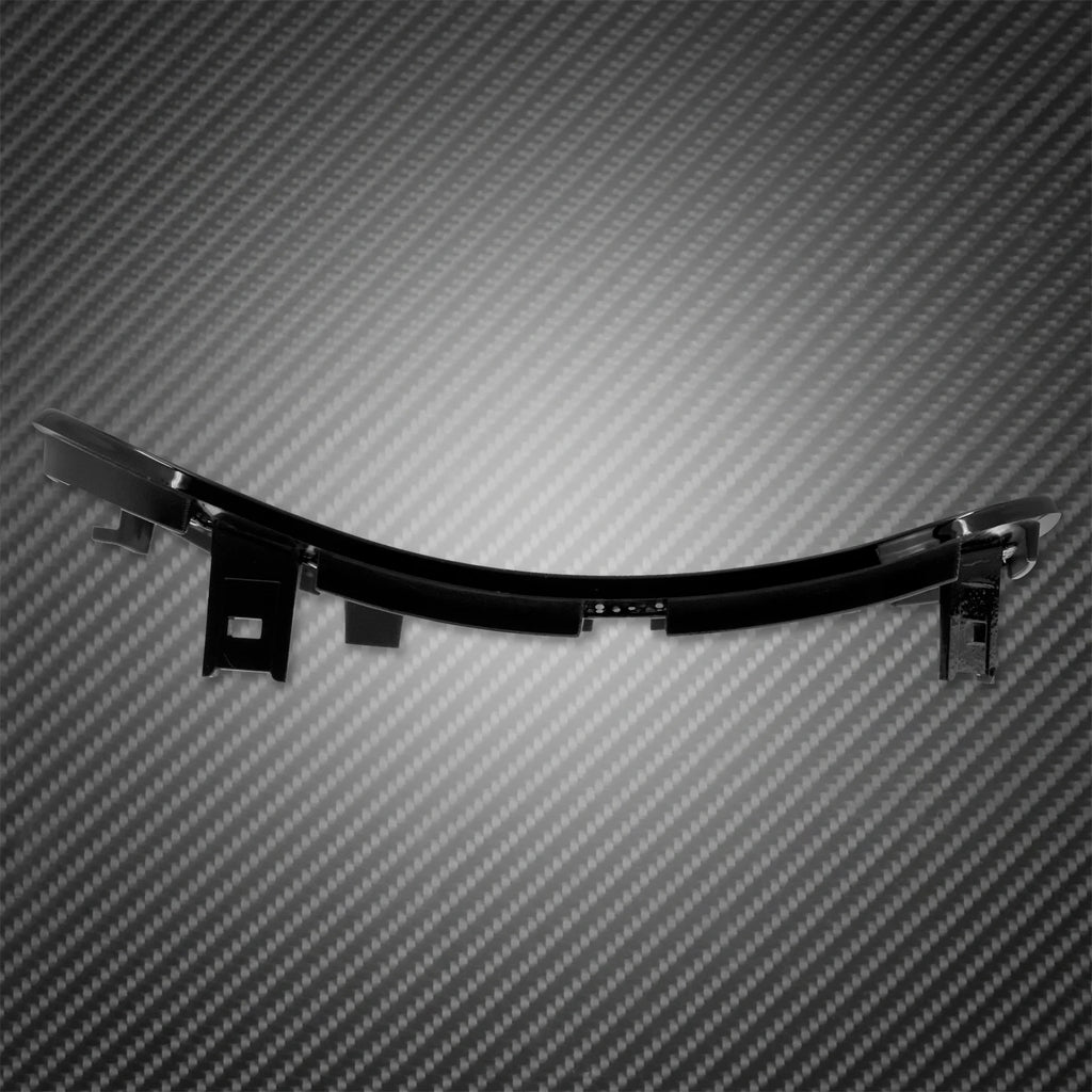 Motorcycle Black Chrome Tri-Line Speaker Grills Cover Trim Mesh For Harley Touring Road Glide FLTRX 2015-2025