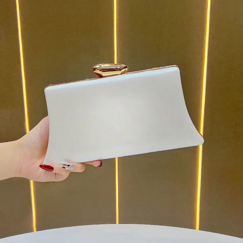 Evening Clutch Luxury Brand Fashion Dinner Party Women's Bag Shiny Women's Shoulder Crossbody Bag High Quality Large Capacity
